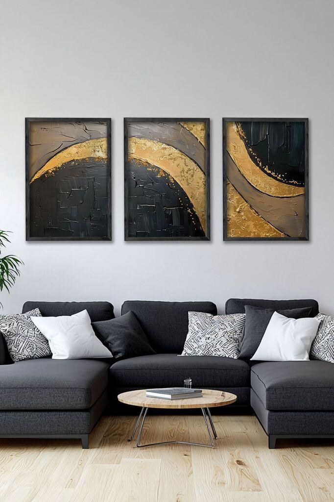 Wallity Slika Ersy3Syhcrv34, 3 dela, 34 x 49 cm