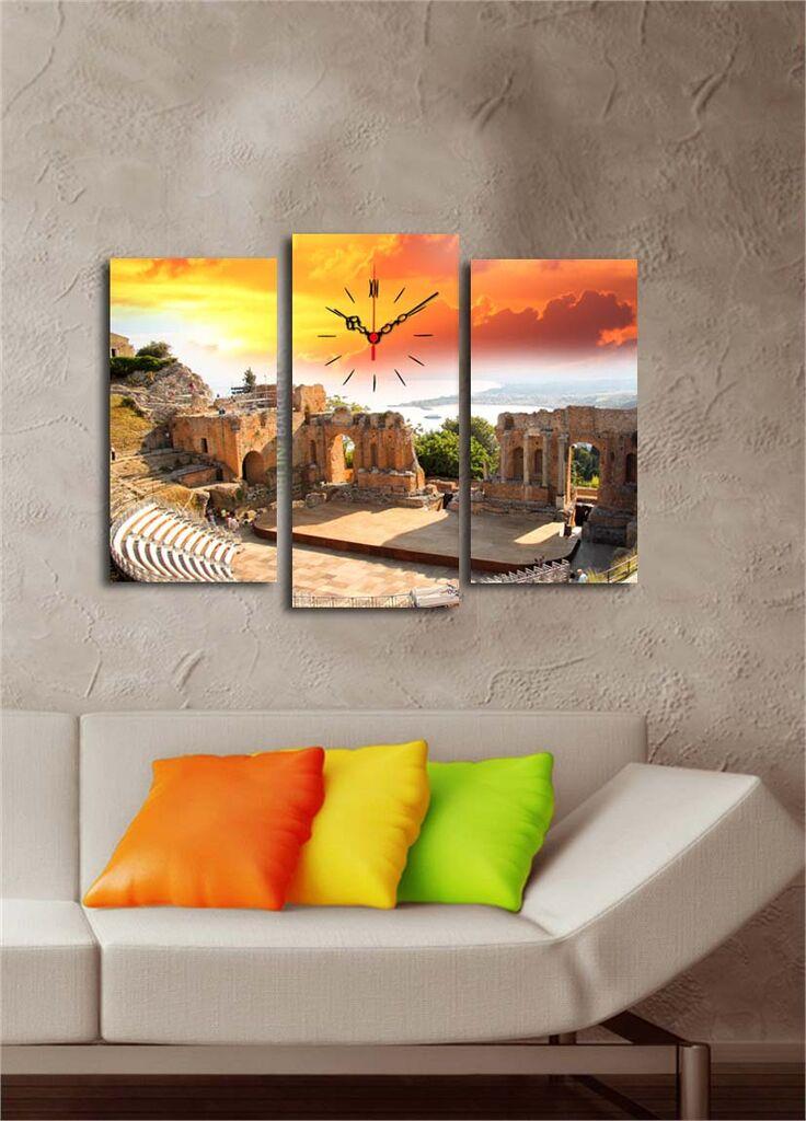 Wallity Zidni sat 3PATCS-23, 66x45 cm, 3 dela