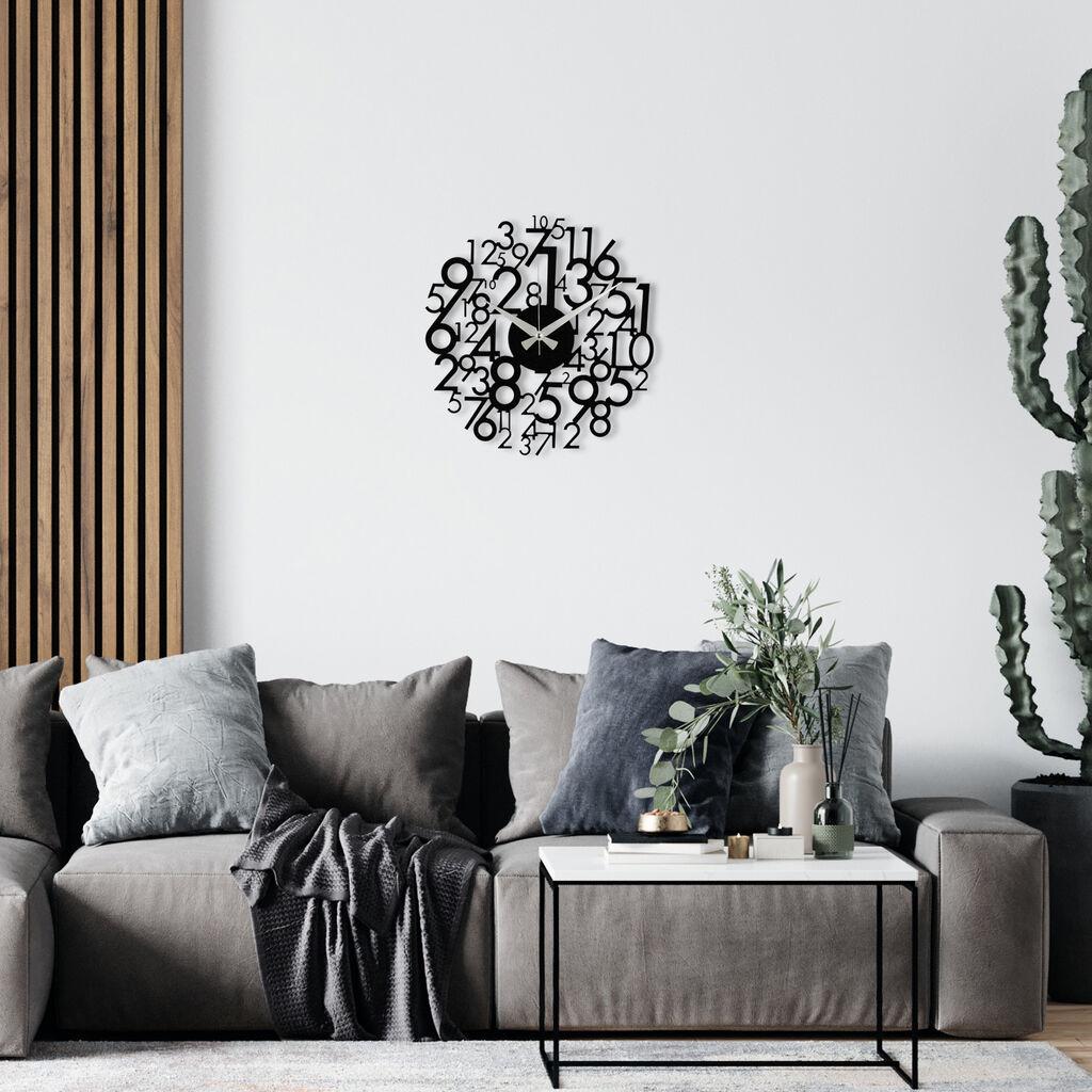 Wallity Zidni sat Enzoclock - S019, 48x48 cm