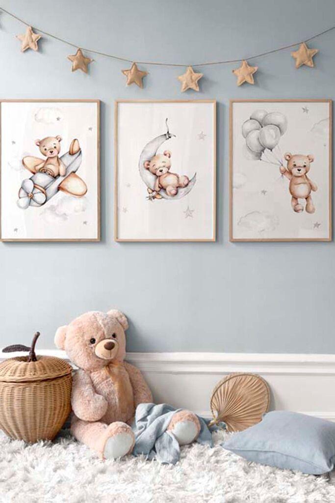 Wallity Slika Artcerceve15, 3 dela, 33 x 48 cm