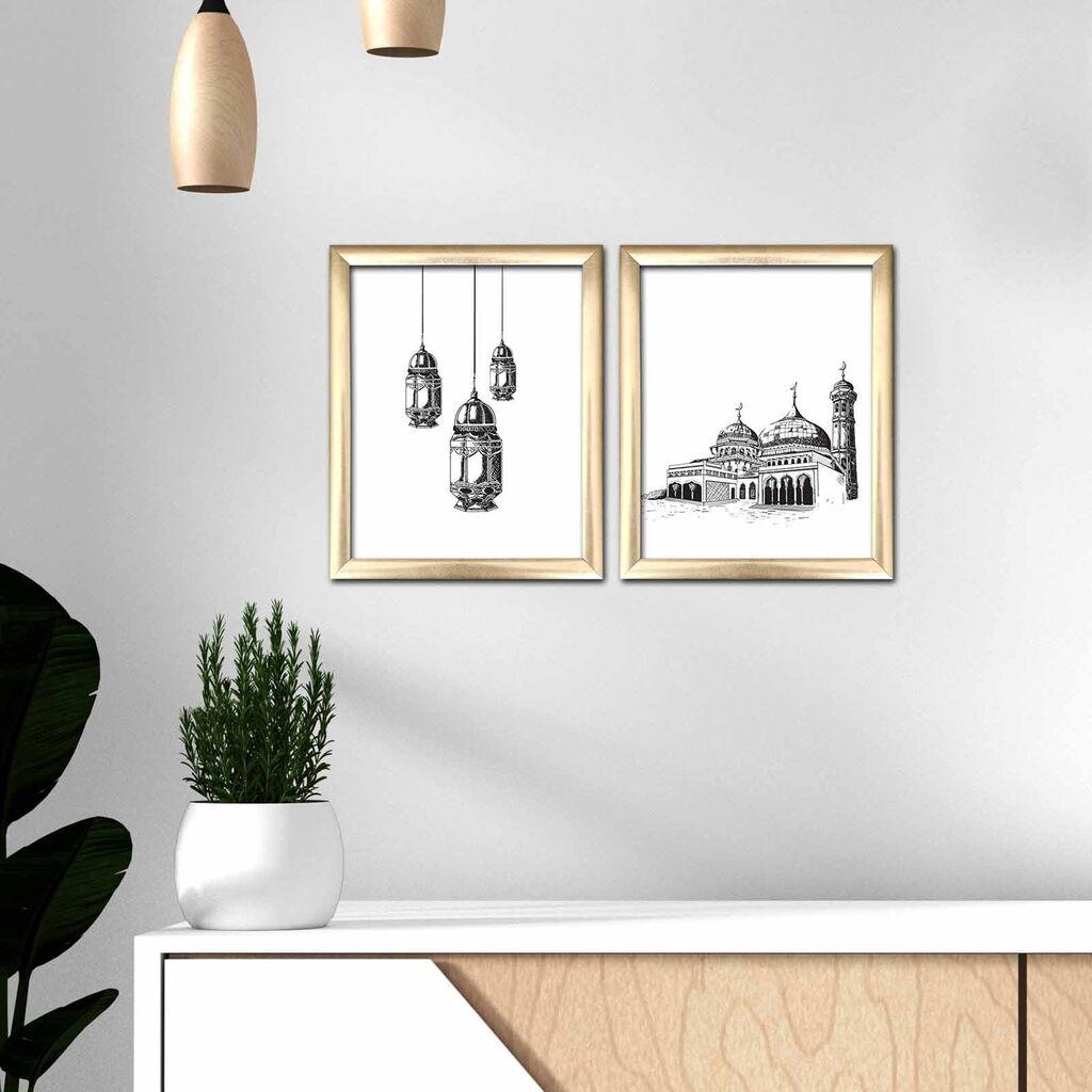 Wallity Slika 2ACT-004, 2 dela, 50 x  28 cm