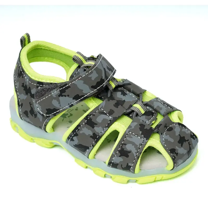 Eastbound Sandale za dečake Force, Sivo-zelene