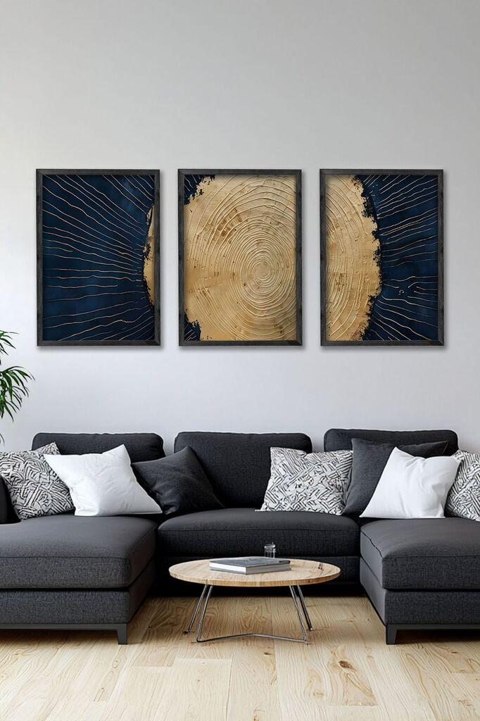 Wallity Slika Ersy3Syhcrv48, 3 dela, 34 x 49 cm