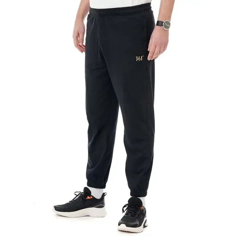 361 Degrees Muški donji deo trenerke Jokic, Crni