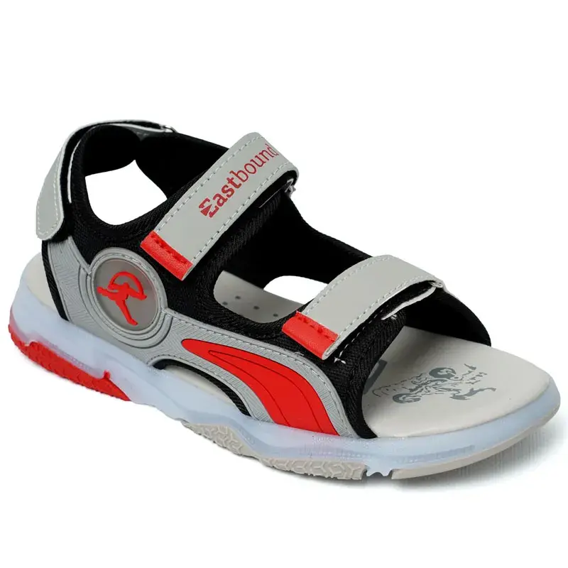 Eastbound Sandale za dečake My boy, Sivo-crvene