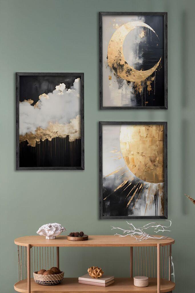 Wallity Slika Ersy3Syhcrv43, 3 dela, 34 x 49 cm