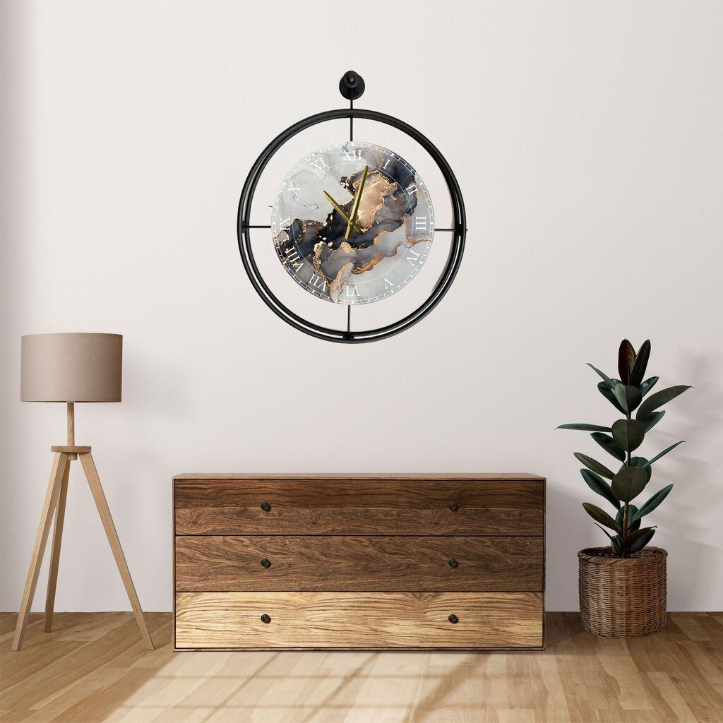 Wallity Zidni sat Mclock-00122, 58x65x7 cm, Crni