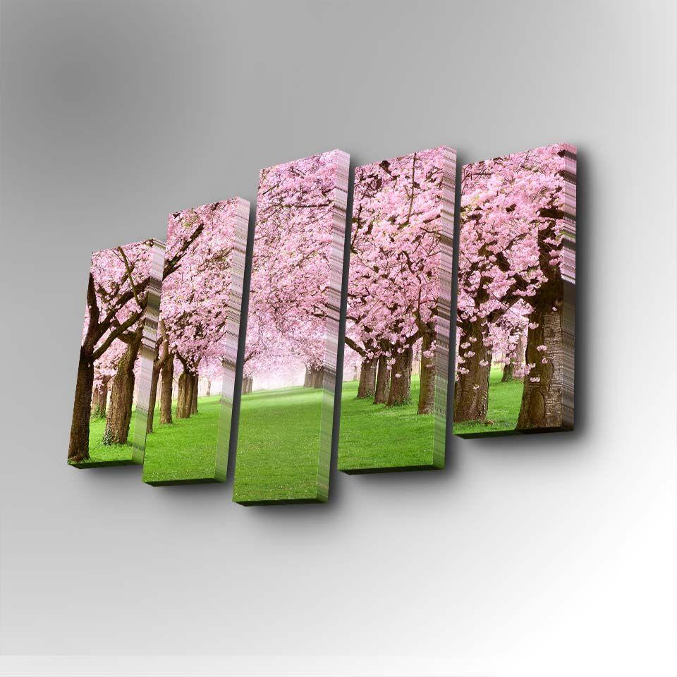 Wallity Slika 5PUC-023, 82 x 50 cm, 5 delova