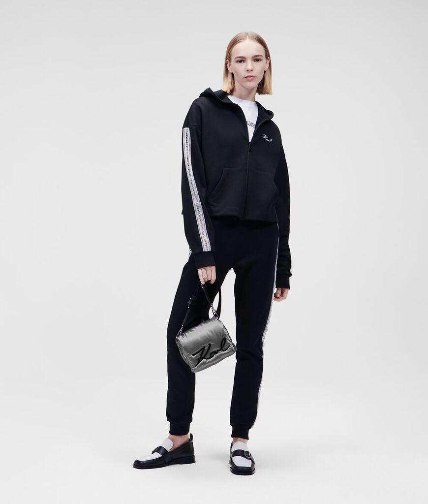 Karl Lagerfeld Ženski duks 221W1802-999, Crni