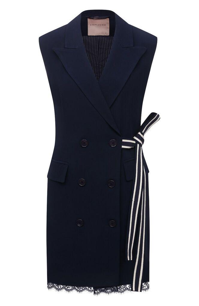 Ermanno Firenze Ženska haljina D38ETAB37CRE-MF099, Teget