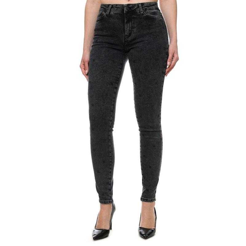 Karl Lagerfeld Ženske farmerke 221W1100-828, Tamnosive