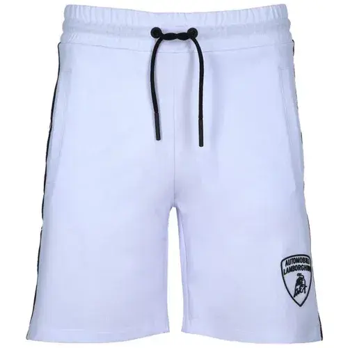 Lamborghini Muški šorc A4XWB1TM-005, Beli