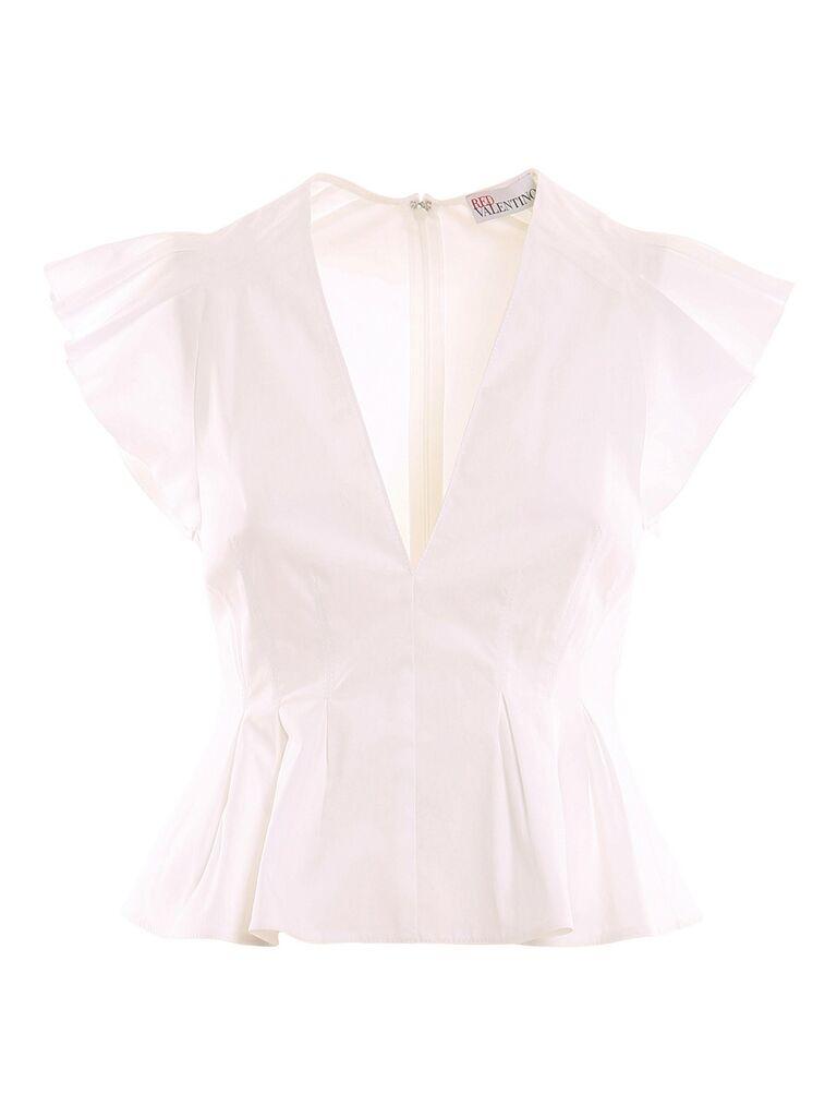 Red Valentino Ženska košulja VR0AEC800VU-001, Bela