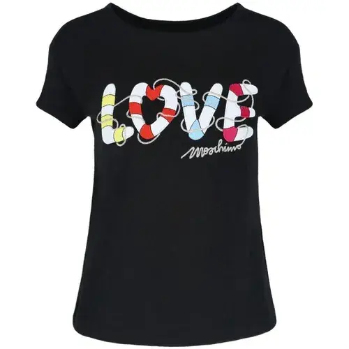 Love Moschino Ženska majica W 4 F30 2I E 1951-C74, Crna