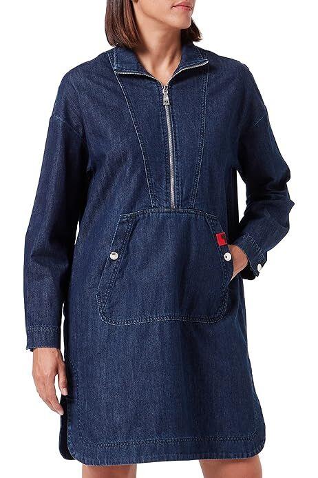 Love Moschino Ženska haljina WVJ5380T365A-088E, Teget