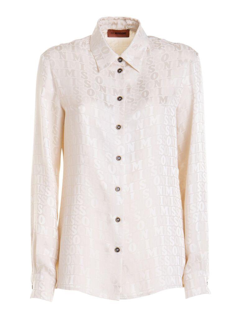 Missoni Ženska košulja MIDS22WJ03-25202, Krem
