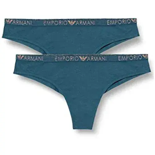 Emporio Armani Ženski donji veš 1633372F223-09210, 2 Komada, Petrolej