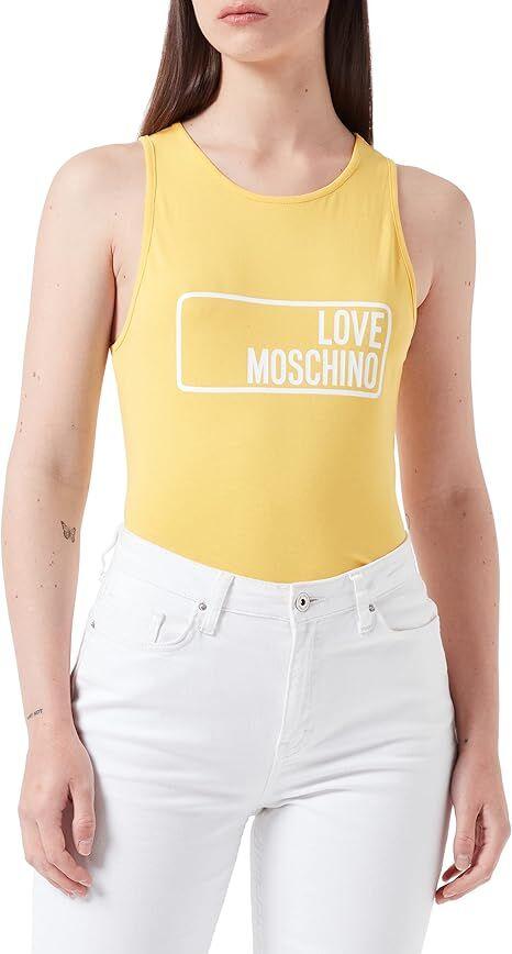 Love Moschino Ženska majica W4H2603E1951-I61, Žuta