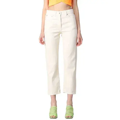 Msgm Ženske farmerke 3241MDP57227274-2, Krem