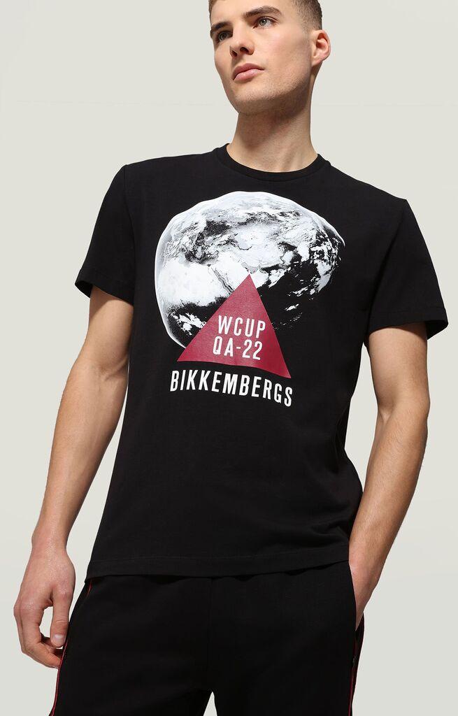 Bikkembergs Muška majica C41012PE1811-C74, Crna