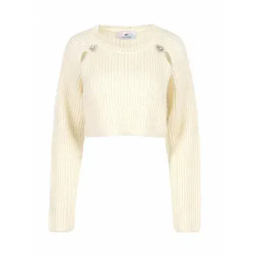 Chiara Ferragni Ženski džemper 71CBFM32CMN00-008, Bež