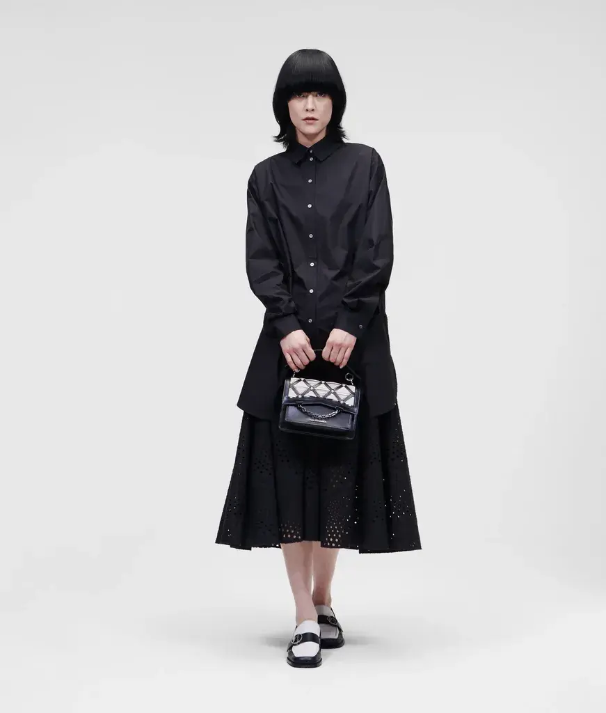 Karl Lagerfeld Ženska košulja 221W1604-999, Crna