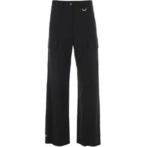 Msgm Ženske pantalone 3141MDP08217605-99, Crne