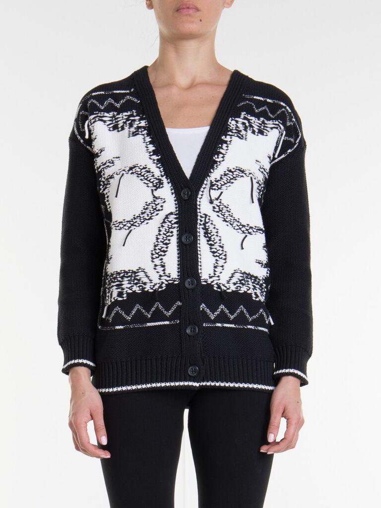 Red Valentino Ženski džemper VR0KA02H5UG-0NI, Crni