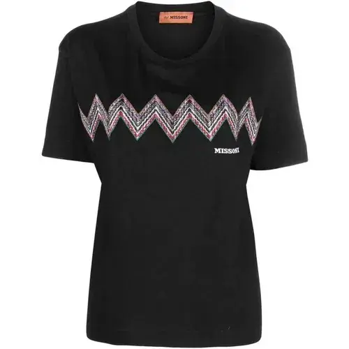 Missoni Ženska majica DS22WL01BJ00CF-93911, Crna