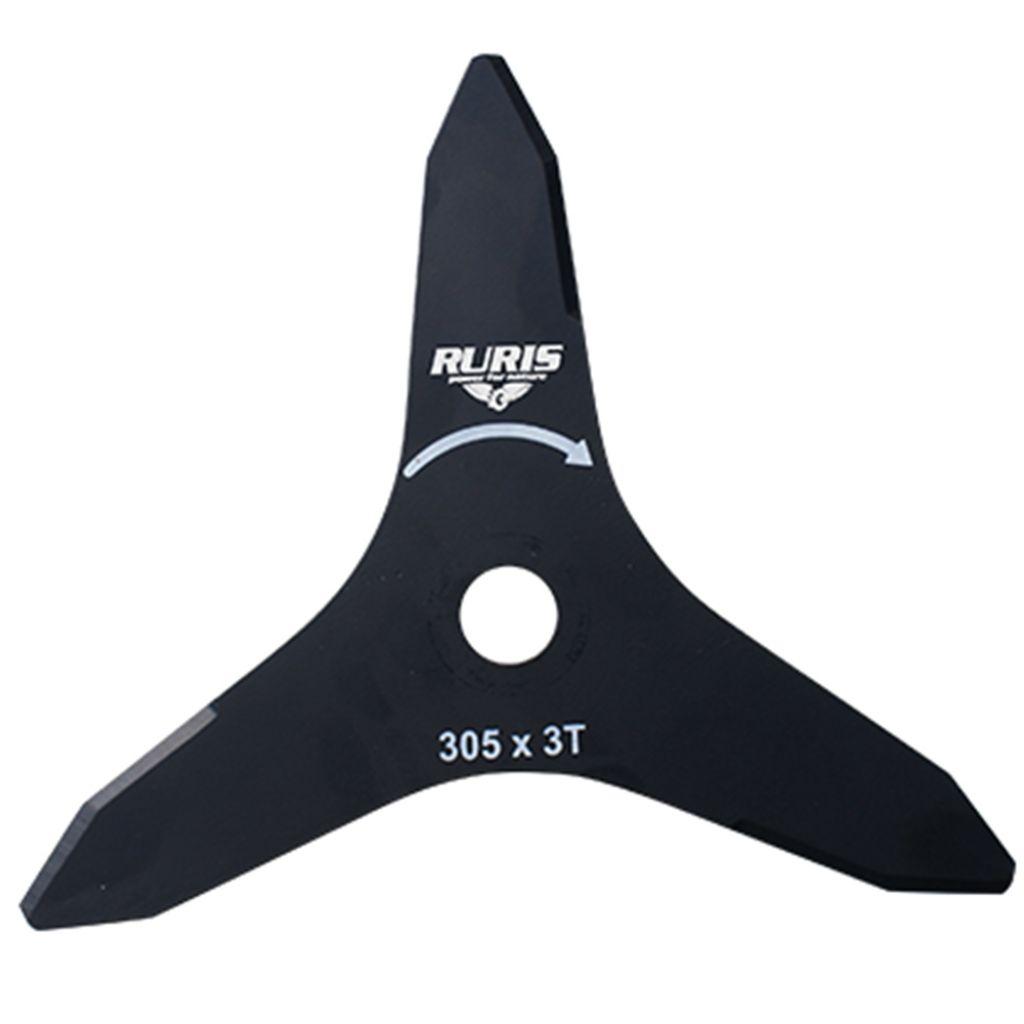 Ruris Nož za trimere, Trokraki, 305 x 3T