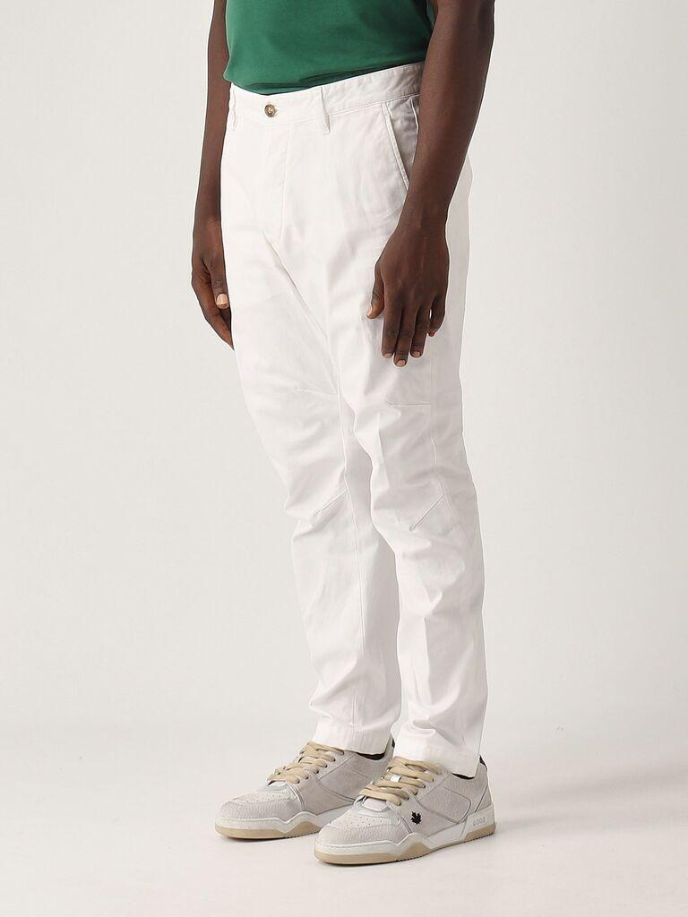 Dsquared2 Muške pantalone S74KB0645S41794-100, Bele