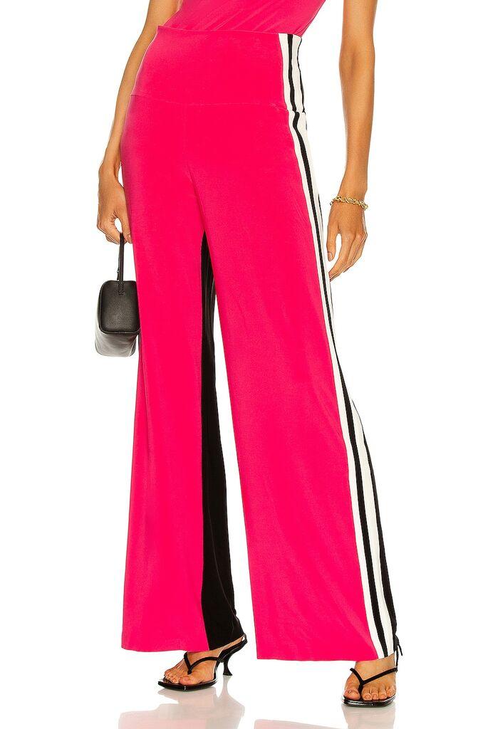 Norma Kamali Ženske pantalone KK5217PL111903-ROSE, Roze