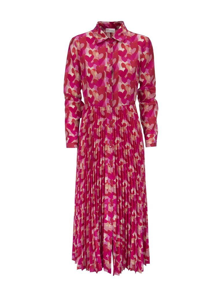 Red Valentino Ženska haljina XR3VADD06AE-B51, Roze