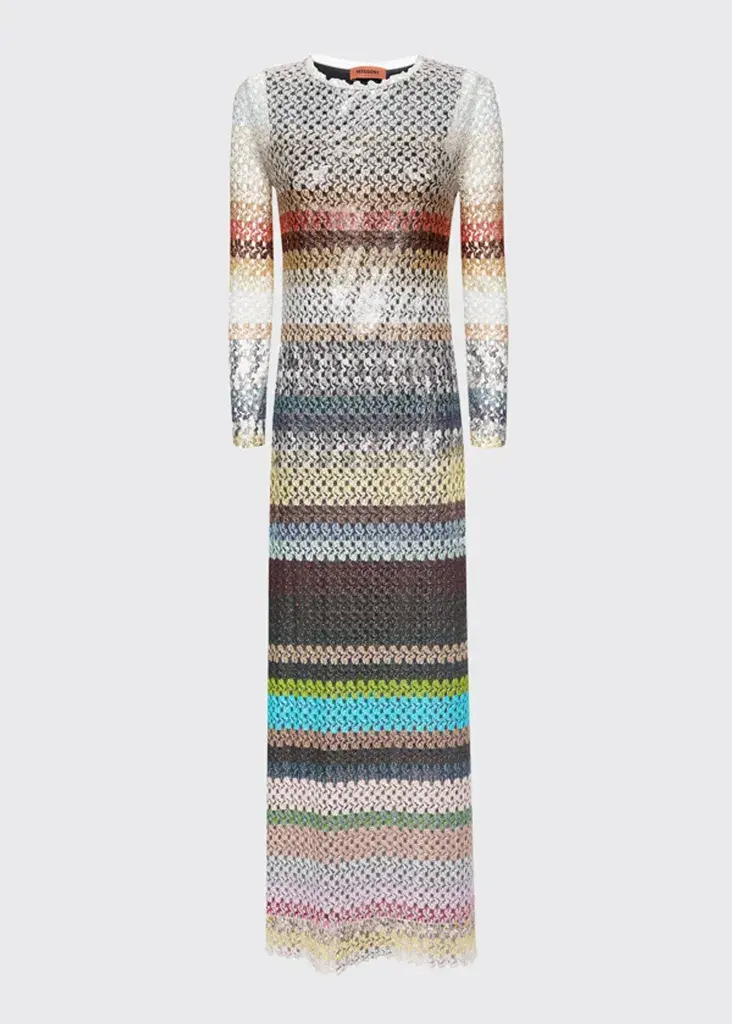 Missoni Ženska haljina DS22SG02BR00GV-SM80I, Šarena
