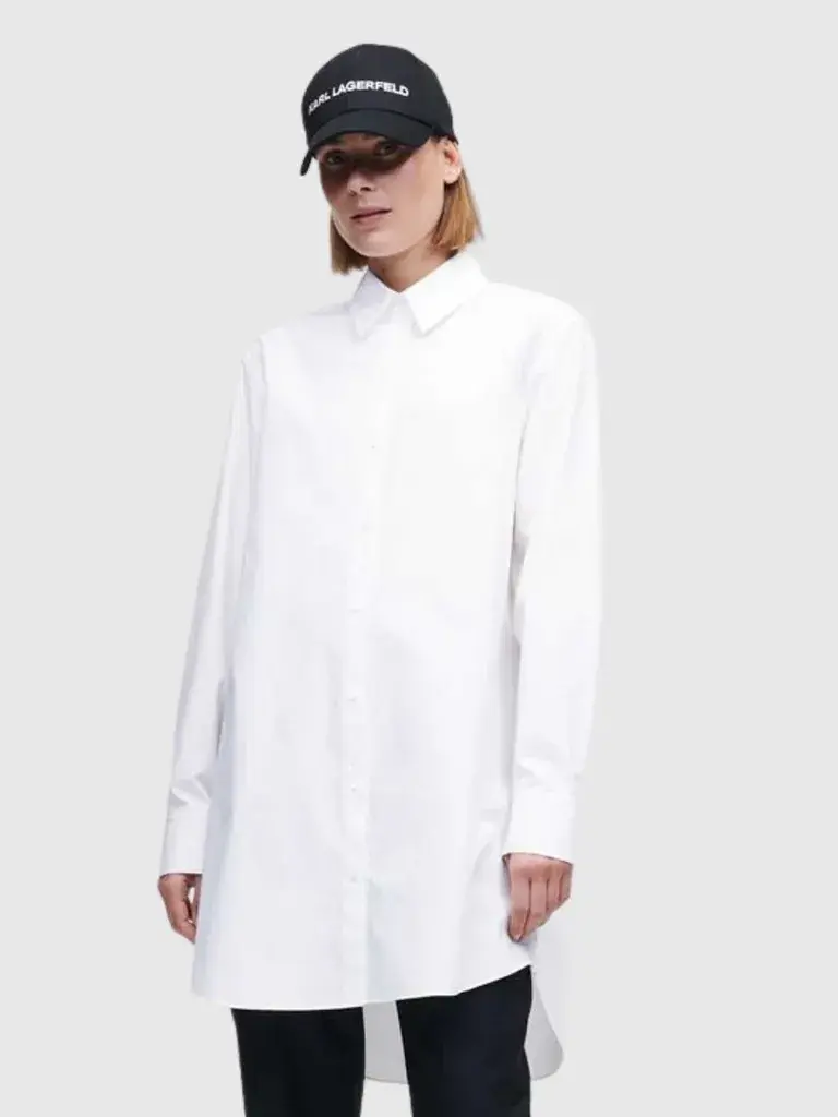 Karl Lagerfeld Ženska košulja 225W1601-100, Bela