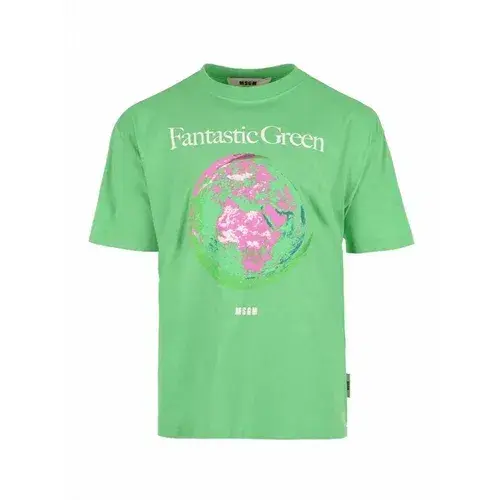 Msgm Muška majica 3240MM192227288-36, Zelena