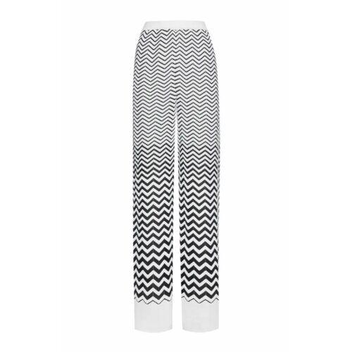 Missoni Ženske pantalone DS22SI0BBK011L-S90OE, Crno-Bele