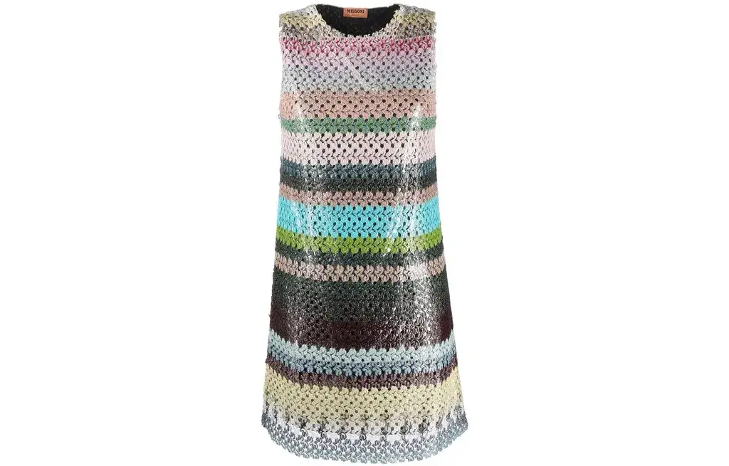 Missoni Ženska haljina DS22SG01BR00GV-SM80I, Šarena