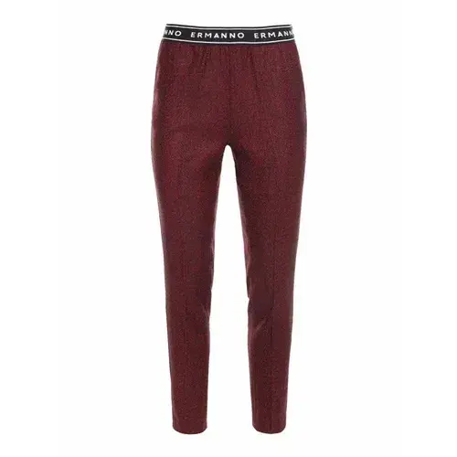 Ermanno Firenze Ženske pantalone D39ETPL22LOL-MF095, Bordo