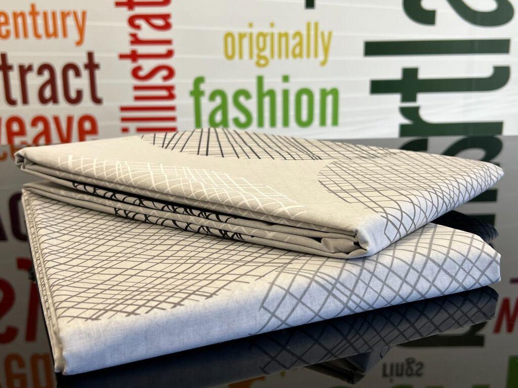 Viktorija Čaršav bez lastiša Ranforce 220x240cm, Sivi