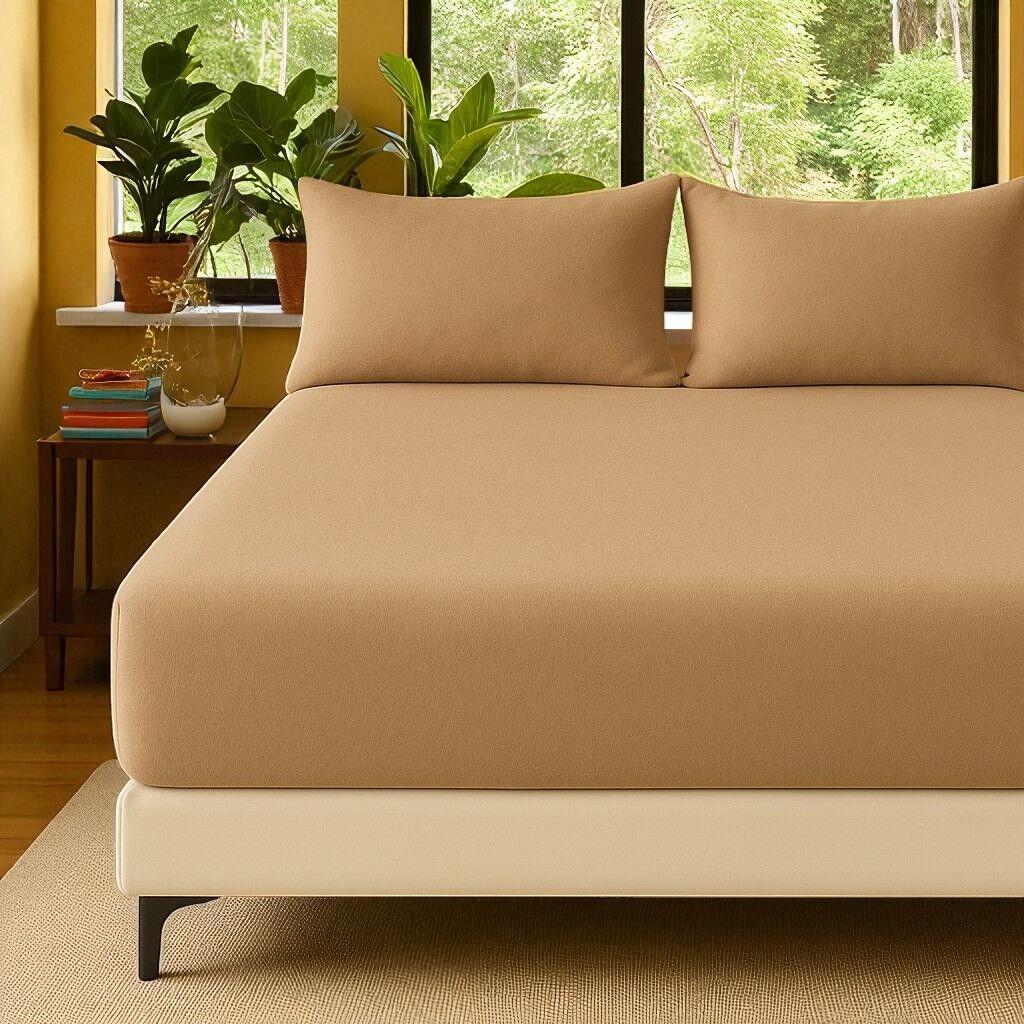 Viktorija Čaršav Flanel 150x200x25cm, Krem