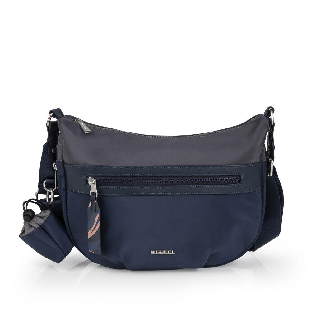 Gabol Ženska torba Luna, 31x22x7/11cm, Teget - siva