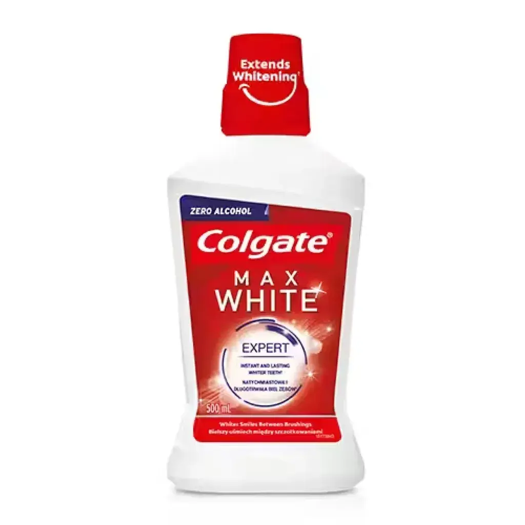 Colgate Tečnost za ispiranje usta Max White Expert, 500ml