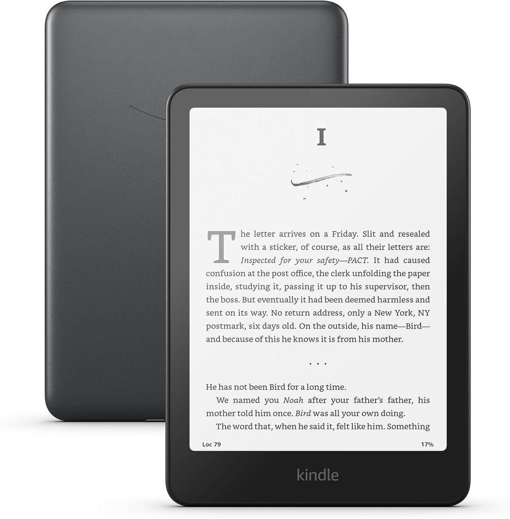 Amazon Kindle Paperwhite Signature 7” 300ppi, 32GB, USB-C, Wi-Fi, BT, Black, 2024, Crni