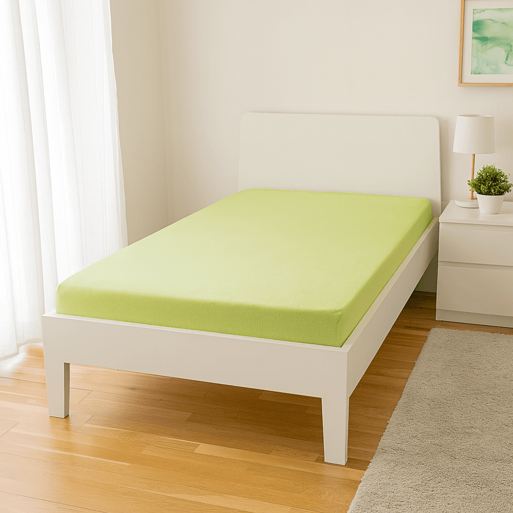 Viktorija Frotirski čaršav 90x200cm, Zeleni