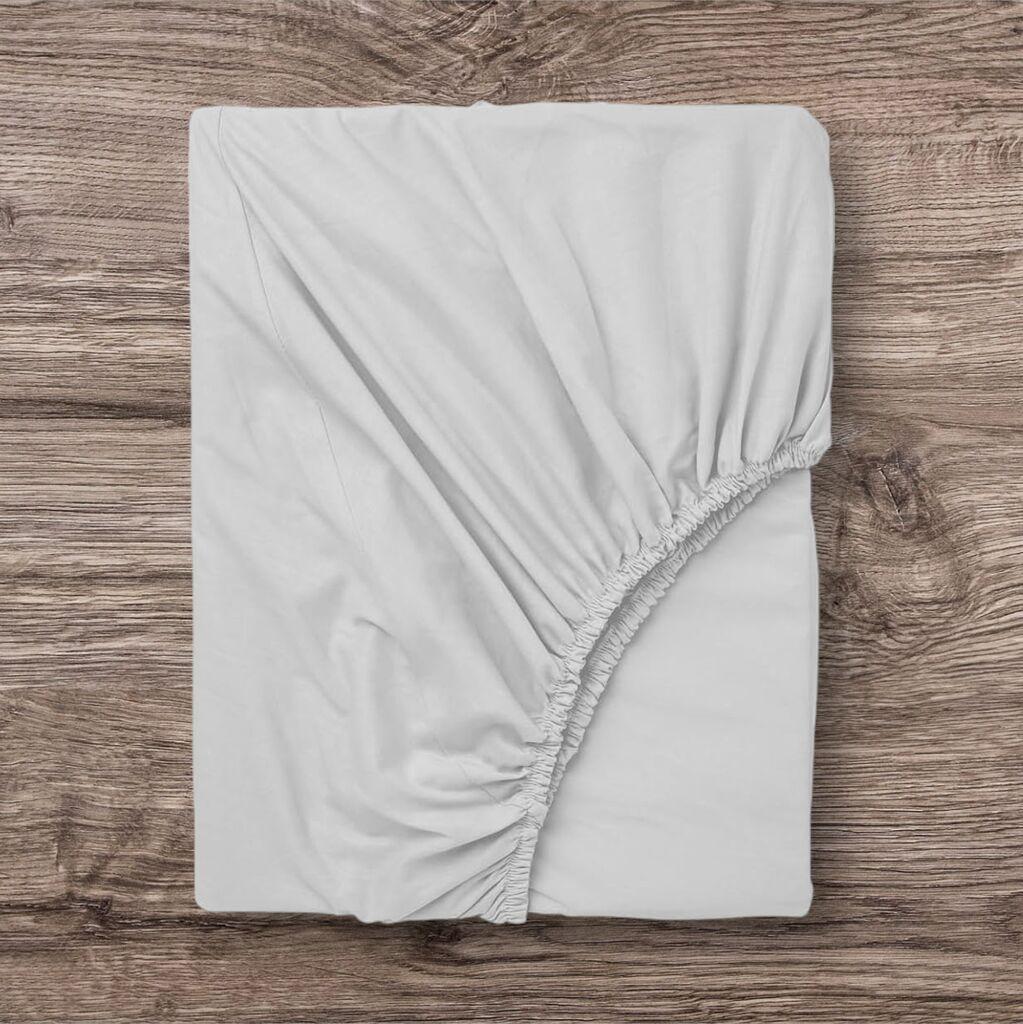 Viktorija Čaršav Flanel 150x200x25cm, Svetlosivi