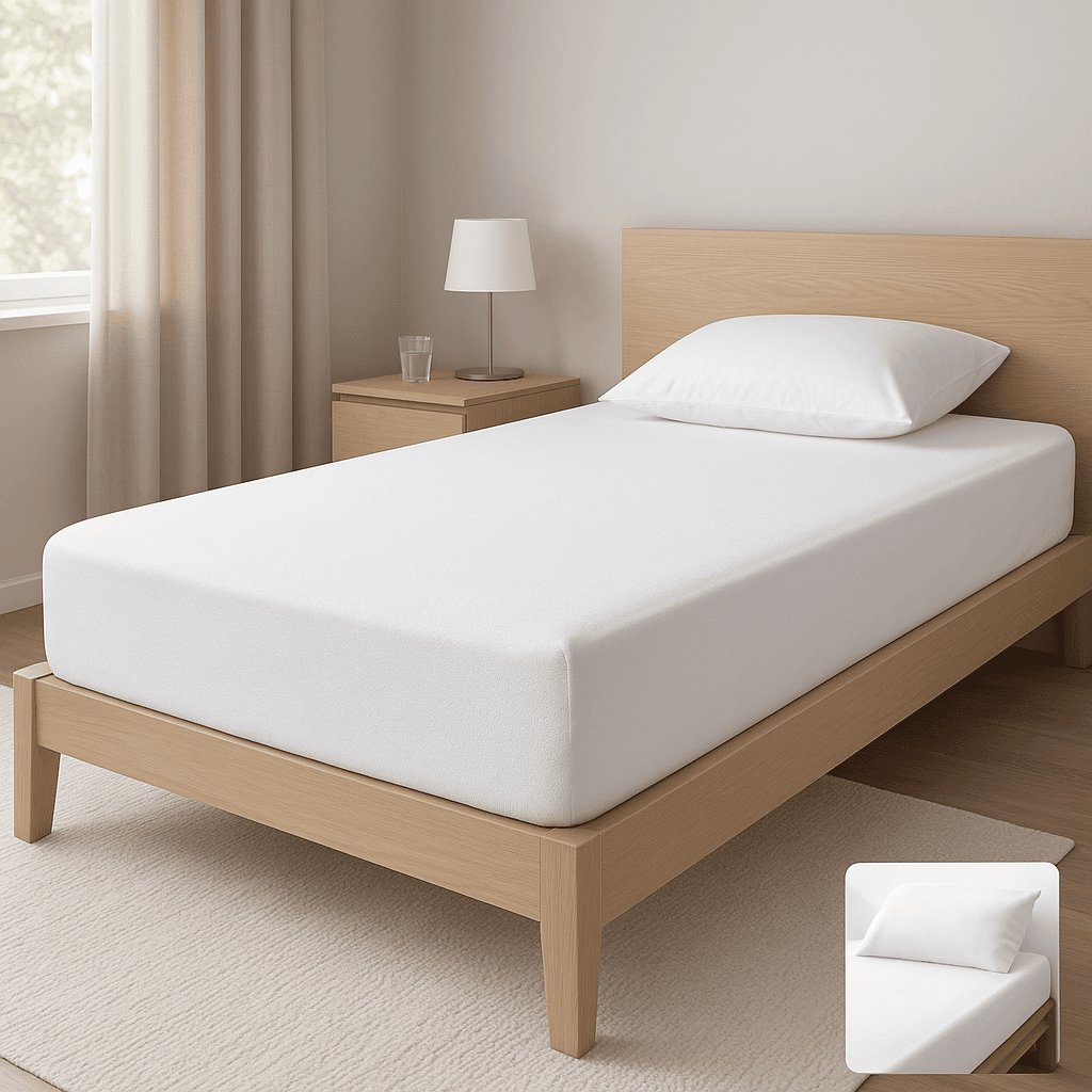 Viktorija Frotirski čaršav 140x200cm, Beli