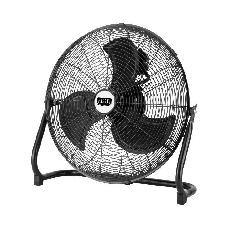PROSTO Podni ventilator, 50cm, Crni