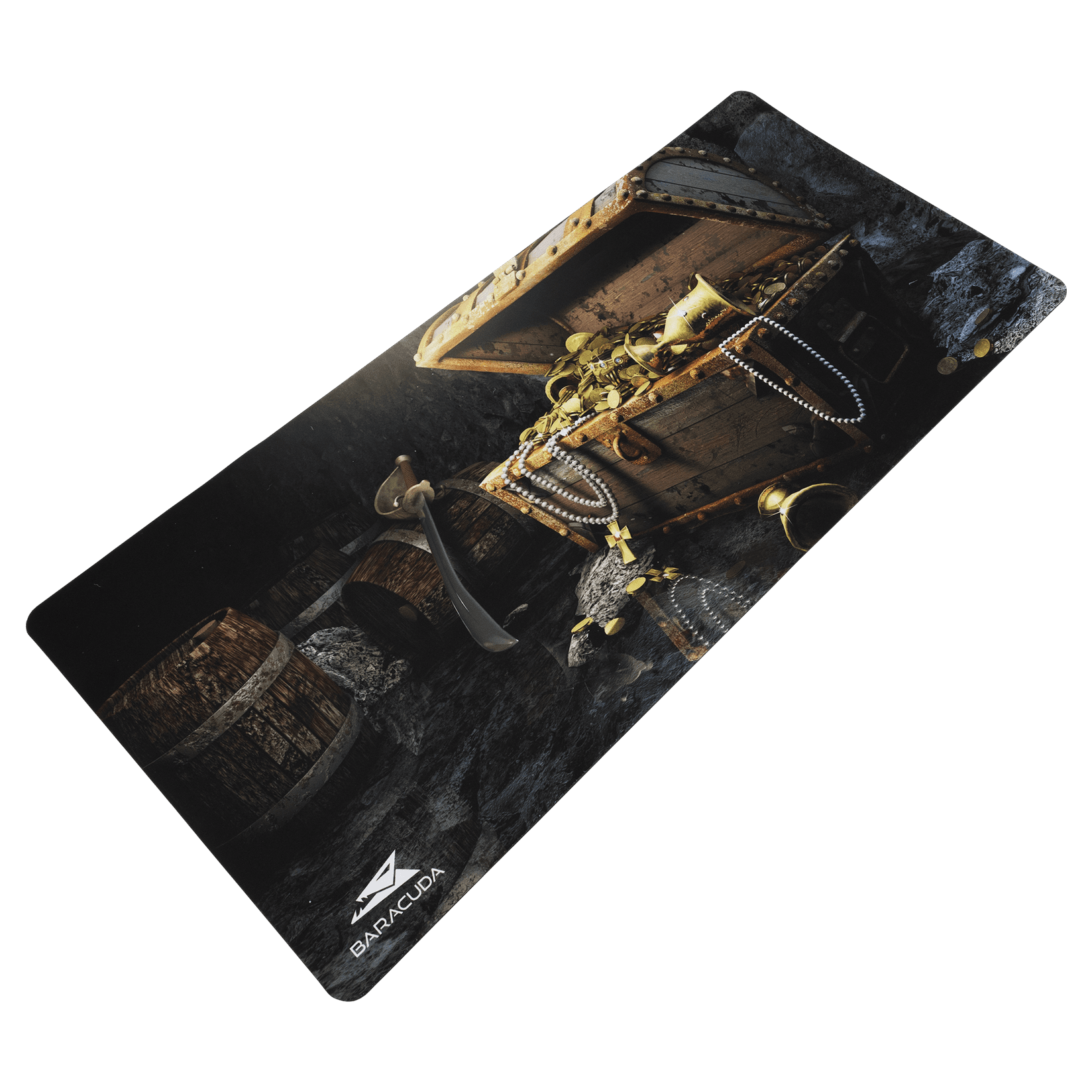 White Shark Baracuda BGMP 01 Podloga za miš, Višebojna