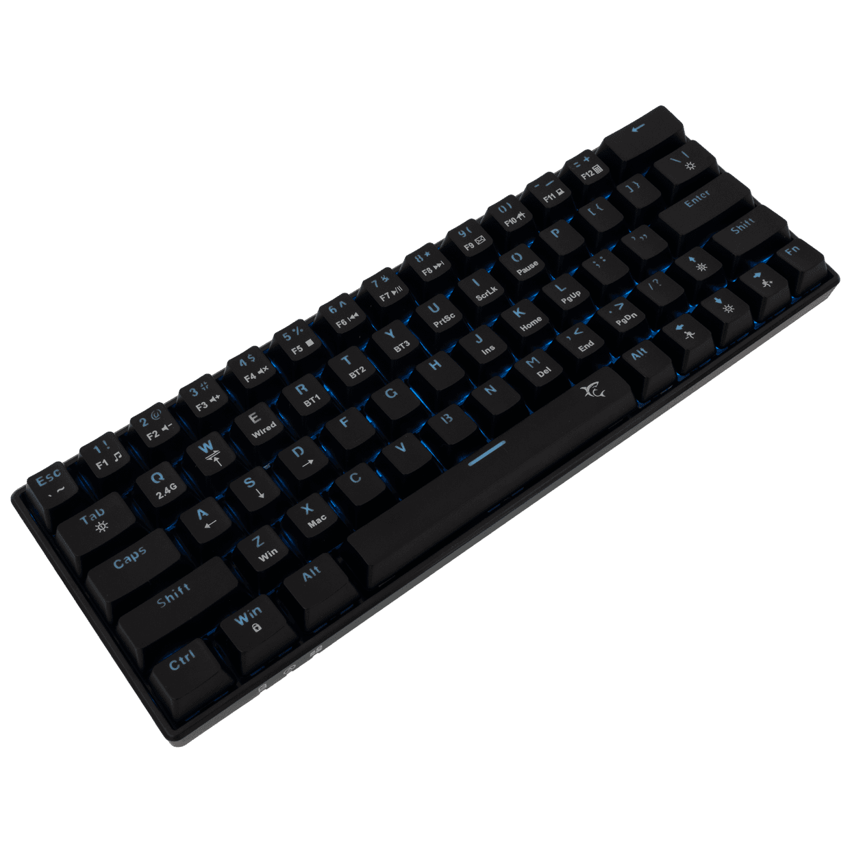 White Shark GK-003111 Kaiken tastatura, Crna
